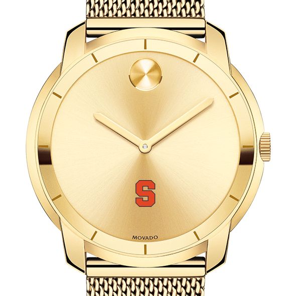 Syracuse University Men's Movado Gold Bold 44