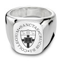 Holy Cross Sterling Silver Rectangular Cushion Ring - Image 1