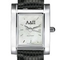 ADPi Women's Mother of Pearl Quad Watch with Leather Strap - Image 2