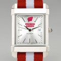 University of Wisconsin Collegiate Watch with NATO Strap for Men - Image 1