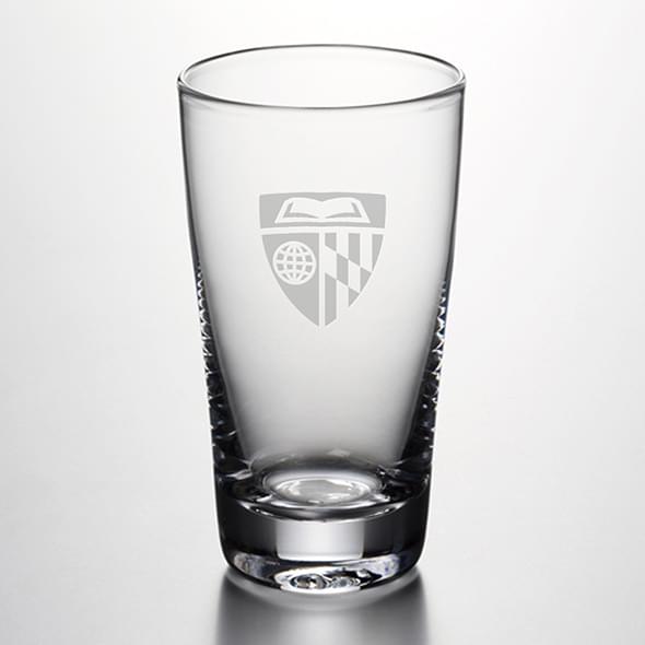 Johns Hopkins Pint Glass by Simon Pearce
