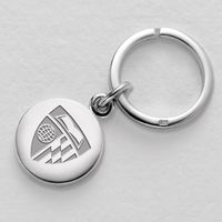 Johns Hopkins Sterling Silver Insignia Key Ring