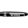 NC State Montblanc Meisterstück LeGrand Ballpoint Pen in Platinum - Image 2