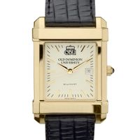 Old Dominion Men's Gold Quad with Leather Strap