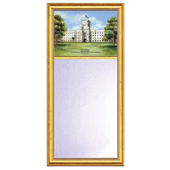 Citadel Eglomise Medium Mirror with Gold Frame