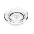 click to view Texas A&M Glass Wine Coaster by Simon Pearce - Image 1