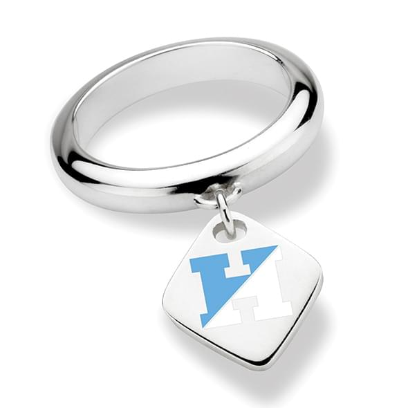 Johns Hopkins University Sterling Silver Ring with Sterling Tag