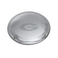 UGA Glass Dome Paperweight by Simon Pearce