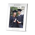 Georgia Tech Polished Pewter 5x7 Picture Frame - Image 1