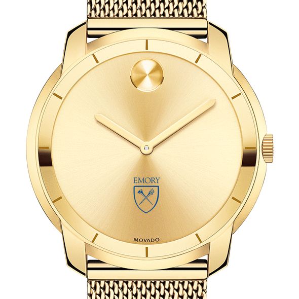 Emory University Men's Movado Gold Bold 44