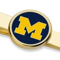 University of Michigan Enamel Tie Clip - Image 2