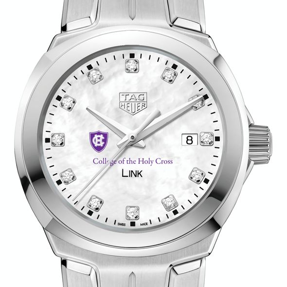 Holy Cross TAG Heuer Diamond Dial LINK for Women - Image 1