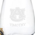Auburn University Stemless Wine Glasses - Set of 4 - Image 3