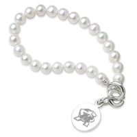 Maryland Pearl Bracelet with Sterling Silver Charm