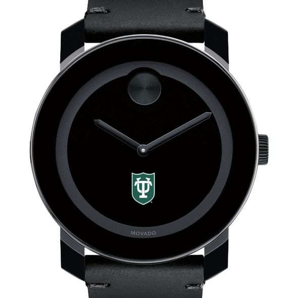 Tulane Men's Movado BOLD with Leather Strap - Image 1