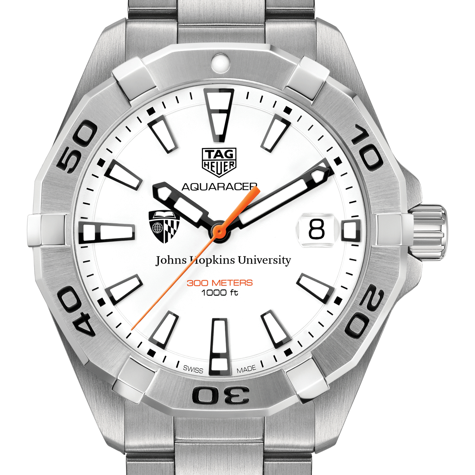 Johns Hopkins Men's TAG Heuer Steel Aquaracer