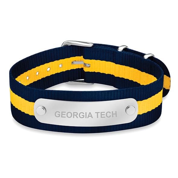 Georgia Tech NATO ID Bracelet - Image 1