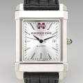 Mississippi State Men's Collegiate Watch with Leather Strap - Image 1