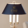 East Tennessee State University Lamp in Brass & Marble - Image 2