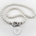 Colgate Pearl Necklace with Sterling Silver Charm - Image 1