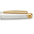 George Washington University Fountain Pen in Sterling Silver with Gold Trim - Image 2