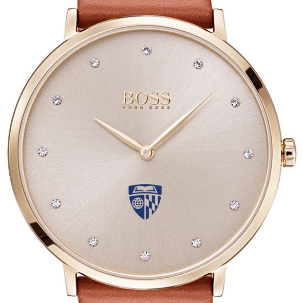 Johns Hopkins University Women's BOSS Champagne with Leather from M.LaHart