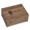 Saint Louis University Solid Walnut Desk Box - Image 1