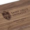 Saint Louis University Solid Walnut Desk Box - Image 2