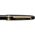 William & Mary Montblanc Meisterstück Classique Fountain Pen in Gold - Image 2
