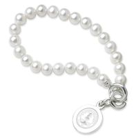 Stanford Pearl Bracelet with Sterling Silver Charm