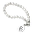 Baylor Pearl Bracelet with Sterling Silver Charm - Image 1