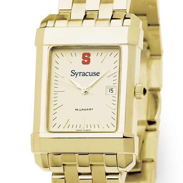 Syracuse University Men's Gold Quad with Bracelet