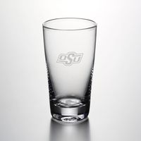 Oklahoma State University Ascutney Pint Glass by Simon Pearce