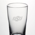 Oklahoma State University Ascutney Pint Glass by Simon Pearce - Image 2