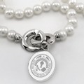Miami University Pearl Necklace with Sterling Silver Charm - Image 2
