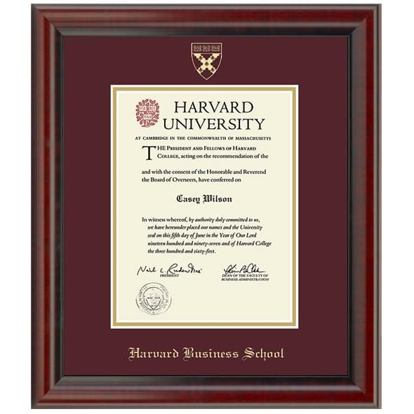 Harvard Mba Certificate TUTORE ORG Master of Documents