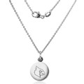 University of Louisville Necklace with Charm in Sterling Silver - Image 2