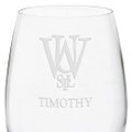 WashU Red Wine Glasses - Set of 4 - Image 3