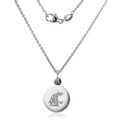 Washington State University Necklace with Charm in Sterling Silver - Image 2