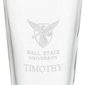 Ball State University 16 oz Pint Glass - Image 3