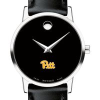 Pitt Women's Movado Museum with Leather Strap