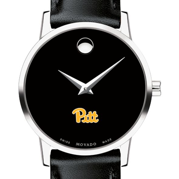 Pitt Women's Movado Museum with Leather Strap - Image 1
