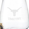 Texas Longhorns Stemless Wine Glasses - Set of 4 - Image 3