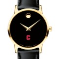 Cornell Women's Movado Gold Museum Classic Leather - Image 1