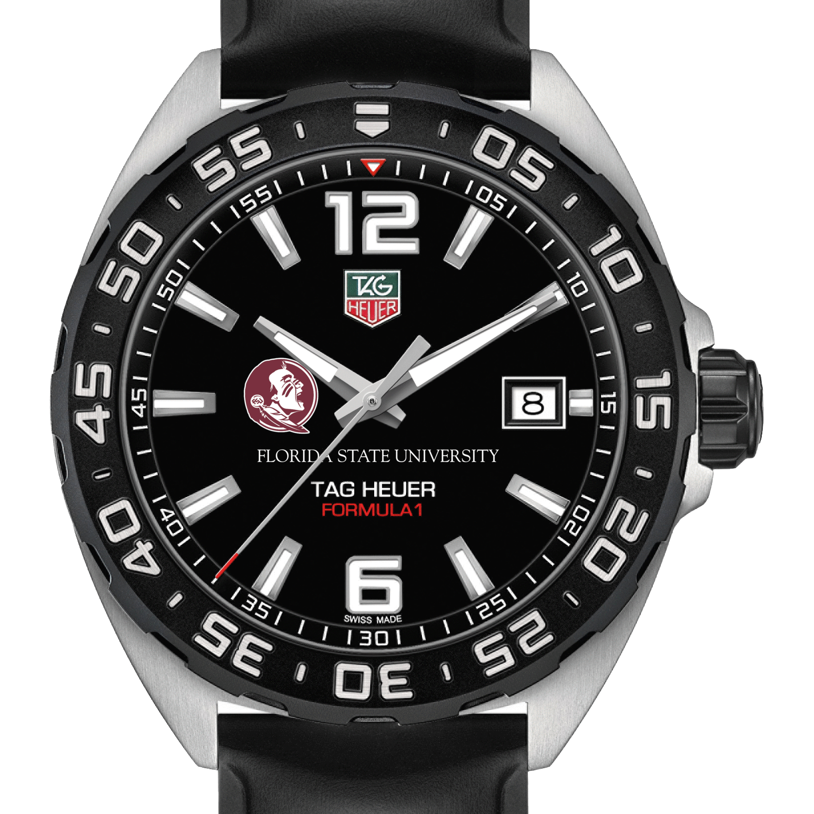 Florida State Men's TAG Heuer Formula 1 with Black Dial