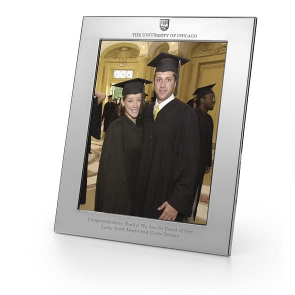 Chicago Polished Pewter 8x10 Picture Frame - Image 1
