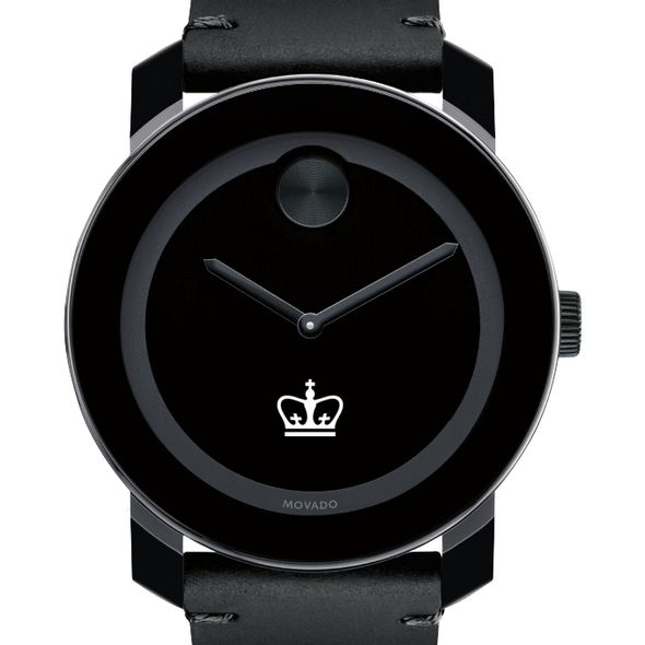 Columbia University Men's Movado BOLD with Leather Strap