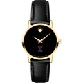Illinois Women's Movado Gold Museum Classic Leather - Image 2
