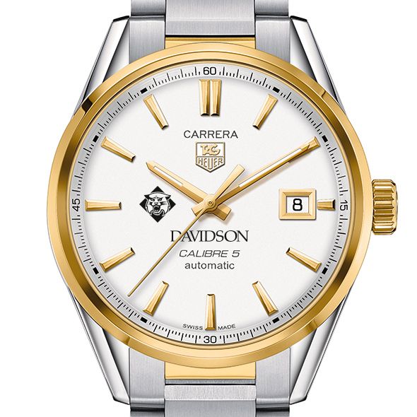 Davidson College Men's TAG Heuer Two-Tone Carrera with Bracelet