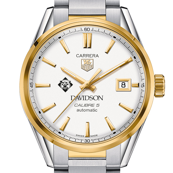 Davidson College Men's TAG Heuer Two-Tone Carrera with Bracelet